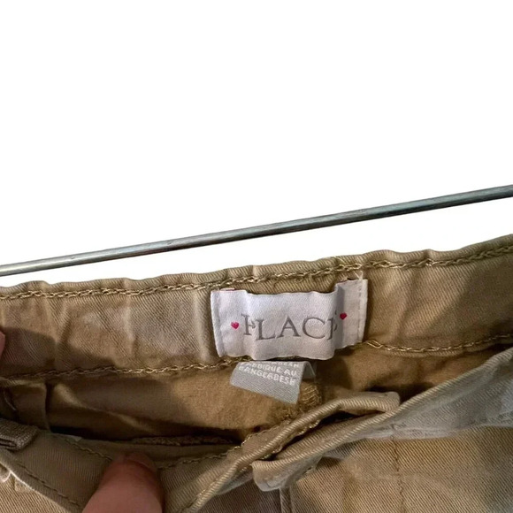 The Childrens Place Khaki Pants Girls Size 8 School Uniform Neutral Bottoms Kids - Picture 4 of 4